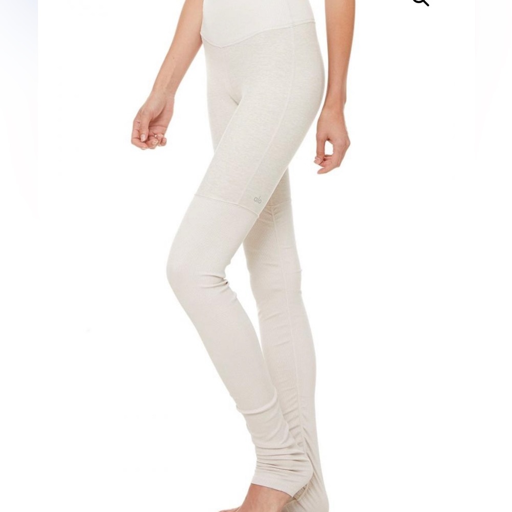 Alo soft heather bone lounge legging